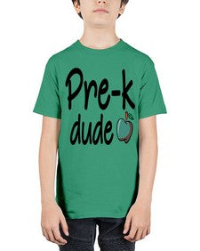 Pre k dude 651# - prek headstart - Youth Tee Unisex