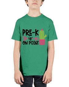 PreK Is On Point 668# - prek headstart - Youth Tee Unisex
