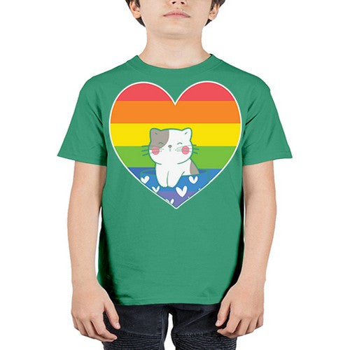 Pride Cat LGBT Kawaii Cats Anime 276# - anime - Youth Tee Unisex