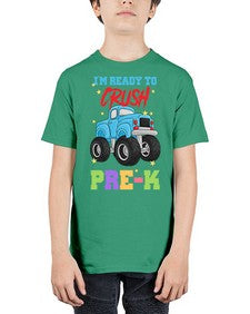 Ready to Crush PreK Monster 720# - prek headstart - Youth Tee Unisex