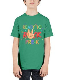 Ready to Rock PreK Rock 734# - prek headstart - Youth Tee Unisex