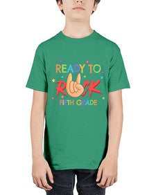 Ready to Rock fifth Grade 726# - fifth grade - Youth Tee Unisex