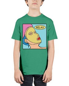 Relax 1013# - art pop art - Youth Tee Unisex