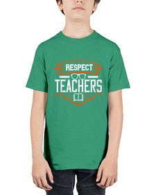 Respect Teachers Style 1353# - teacher - Youth Tee Unisex
