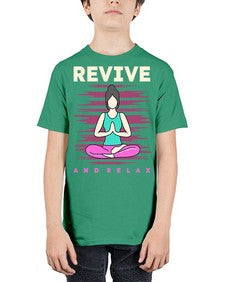Revive and Relax 500# - yoga - Youth Tee Unisex