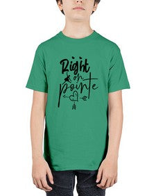 Right on pointe 181# - ballet - Youth Tee Unisex