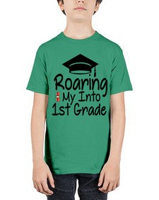 Roaring My Into first Grade 759# - first grade - Youth Tee Unisex