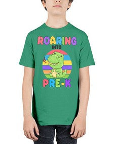 Roaring to PreK Trex 771# - prek headstart - Youth Tee Unisex