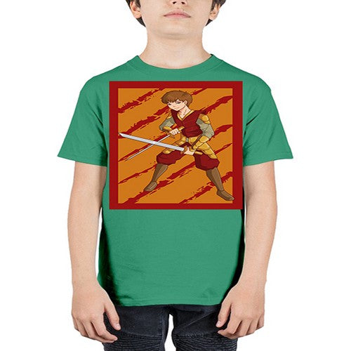 Samurai boy 95# - anime - Youth Tee Unisex