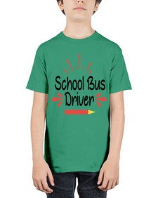 School Bus Driver 793# - graduation - Youth Tee Unisex