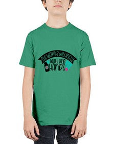 She Works Willingly With Her Hands Style Style 1389# - nurse - Youth Tee Unisex