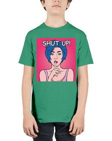 Shut Up 1044# - art pop art - Youth Tee Unisex