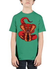 Snake 225# - cartoon animals - Youth Tee Unisex