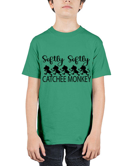 Softly softly catcher monkey  - monkey - Youth Tee Unisex