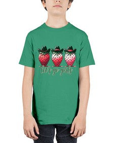 Strawberry Festival Plant City 1580# - strawberry - Youth Tee Unisex