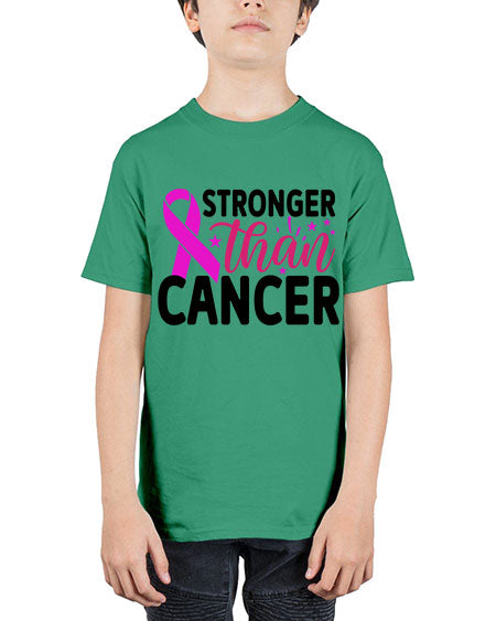 Stronger Than Cancer 6# - breast cancer - Youth Tee Unisex