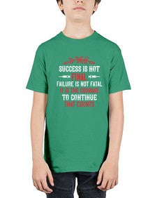 Success is not final Failure is not fatal Style 1429# - nurse - Youth Tee Unisex