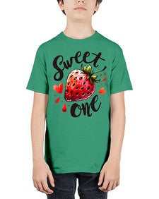 Sweet One Strawberry 1597# - strawberry - Youth Tee Unisex