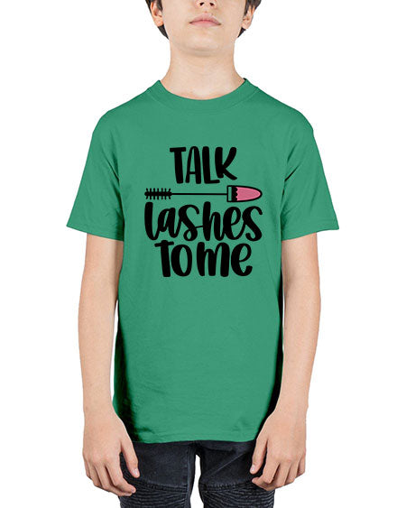 Talk Lashes To Me Style 16# - beauty - fashion - Youth Tee Unisex