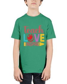 Teach Love Inspire 1444# - teacher - Youth Tee Unisex