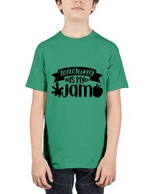Teaching Is My Jam Style 1482# - teacher - Youth Tee Unisex