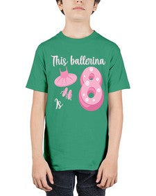 Th birthday ballet dancer ballerina 46# - ballet - Youth Tee Unisex