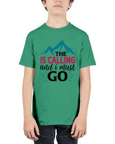 The Is Calling And I Must Go 1620# - tea - Youth Tee Unisex