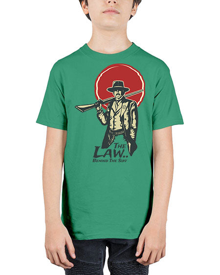 The Law Behind The Suit 1520# - lawyer - Youth Tee Unisex