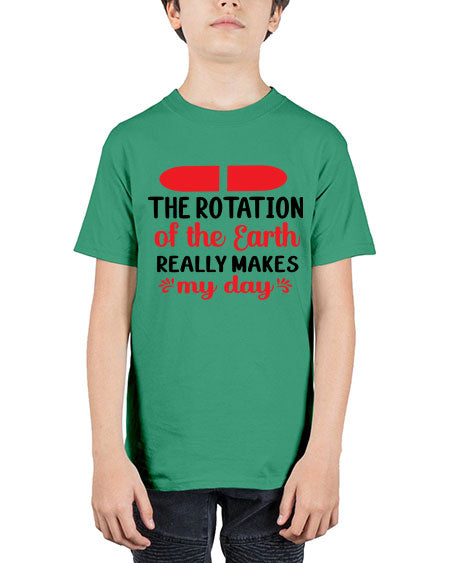 The Rotation of the Earth Really Makes my day 10# - nature - Youth Tee Unisex