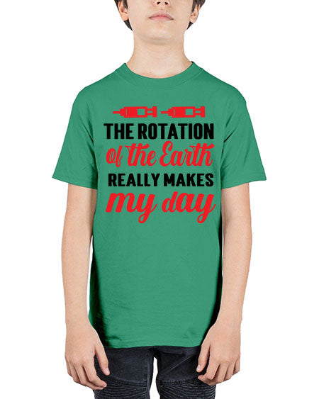 The Rotation of the Earth Really Makes my day 9# - nature - Youth Tee Unisex