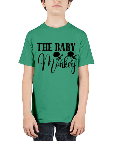 The baby monkey  - monkey - Youth Tee Unisex