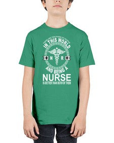There are two kinds of People1538# - nurse - Youth Tee Unisex