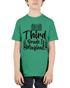 Third Grade Is Magical 961# - third grade - Youth Tee Unisex
