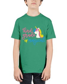 Third Grade Is Magical 963# - third grade - Youth Tee Unisex