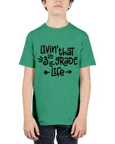 Third Grade Life 967# - third grade - Youth Tee Unisex