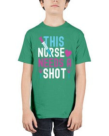 This Nurse needs a shot1560# - nurse - Youth Tee Unisex