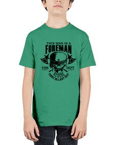This man is 1166# - skull and bones - Youth Tee Unisex