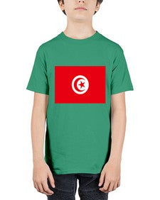 Tunisia 2014# - world flags - Youth Tee Unisex