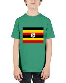 Uganda 2025# - world flags - Youth Tee Unisex