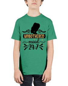Unbothered mood Style 2# - black girls or women - Youth Tee Unisex