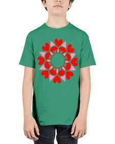 ValentineMandalaOPT 1194# - mandala - Youth Tee Unisex