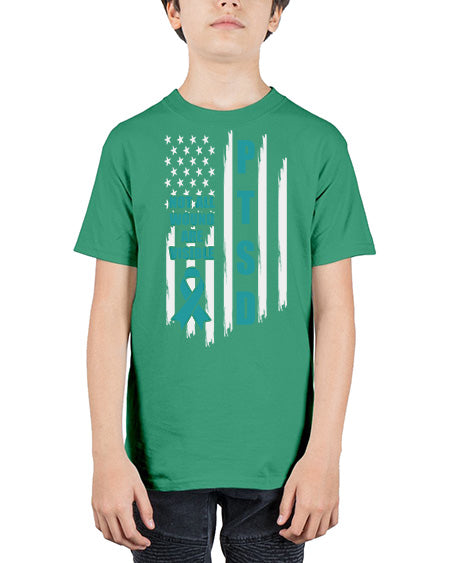 Veteran Not All Wounds Are 5# - PTSD - Youth Tee Unisex