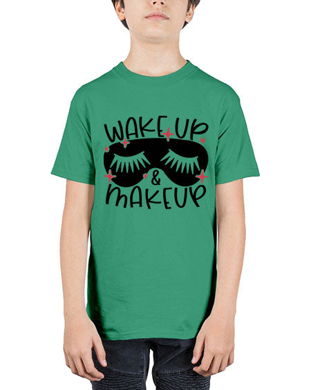 Wake Up Makeup Style 8# - beauty - fashion - Youth Tee Unisex