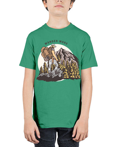 Wander More 3# - nature - Youth Tee Unisex