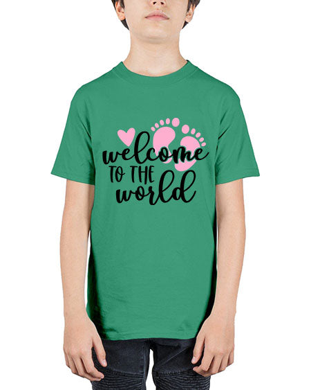 Welcome To The World Style 470# - baby - Youth Tee Unisex