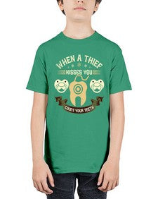 When a thif kisses you count your teeth Style 471# - dentist - Youth Tee Unisex