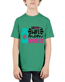 Wife Mom Nurse Style Style 1642# - nurse - Youth Tee Unisex