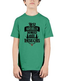 Yes I Really Do Need Style 109# - cats - Youth Tee Unisex
