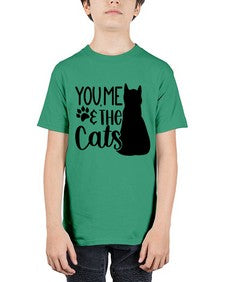 You Me The Cat Style 110# - cats - Youth Tee Unisex