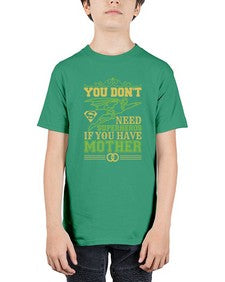 You dont need 271# - cartoon super hero - Youth Tee Unisex